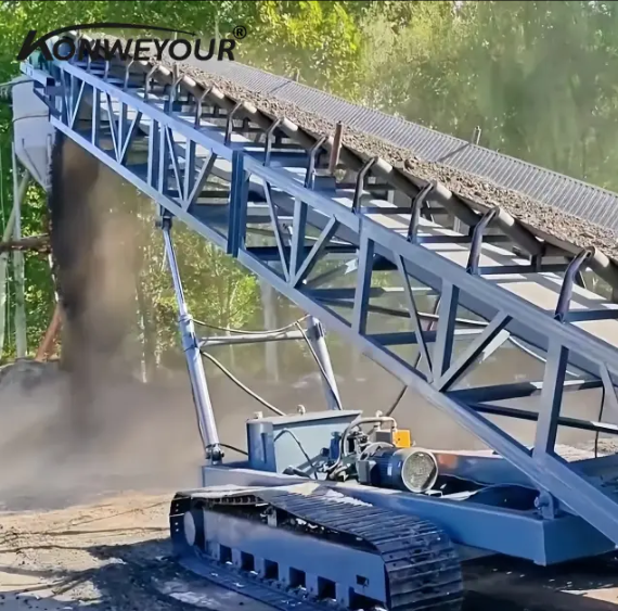 CONVEYOR BELT MOBILE AK BOOM TELESCOPIC